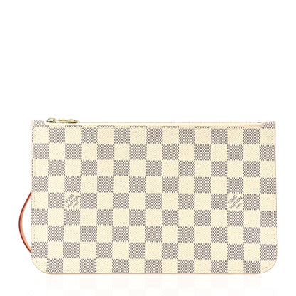 Louis Vuitton Damier Azur Neverfull MM GM Pochette 1 of 6