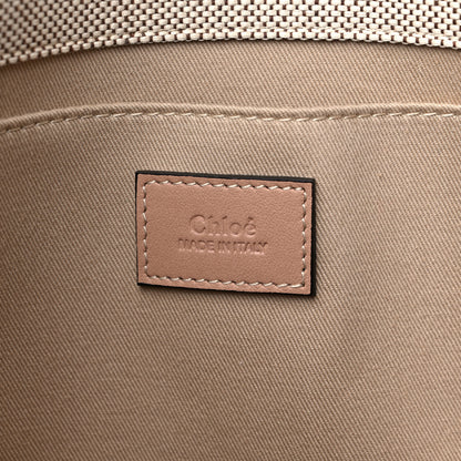 Chloe Cotton Calfskin Medium Woody Ribbon Tote Biscotti Beige 6 of 12