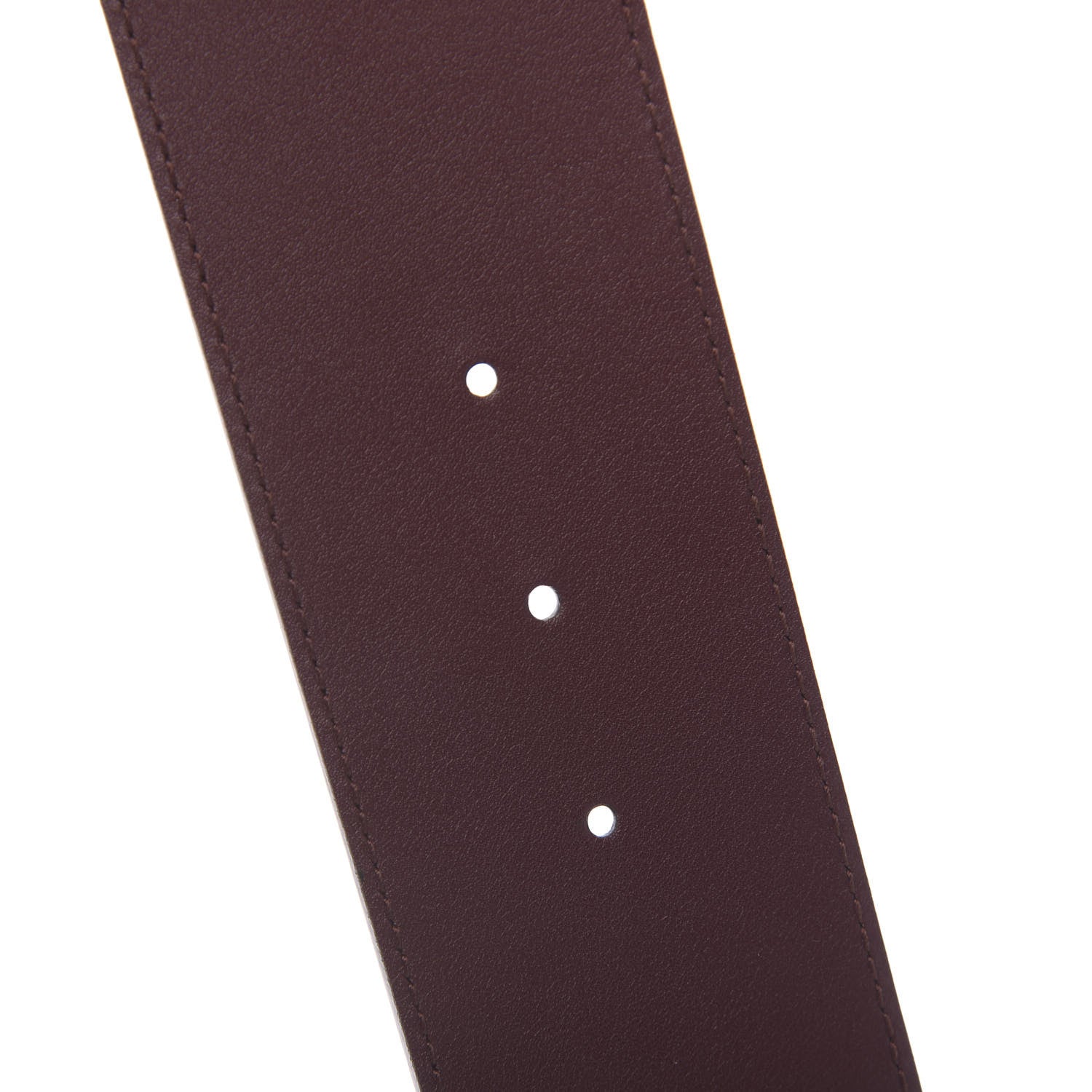 Gucci Calfskin Crystal Double G 55mm Belt 80 32 Burgundy 5 of 5