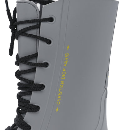 Christian Dior Rubber Diorcamp Low Boots 36 Grey Stone 9 of 10