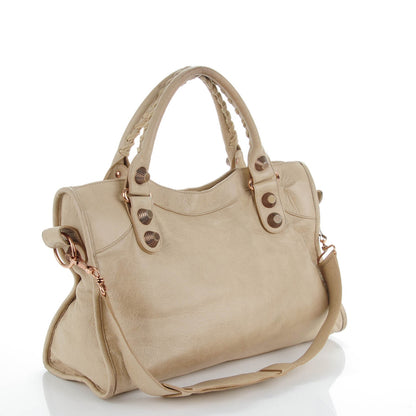 Balenciaga Agneau Giant 21 Rose Gold Hardware City Praline 3 of 11