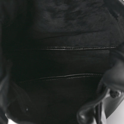 Christian Dior Lambskin Bucket Bag Black 5 of 11