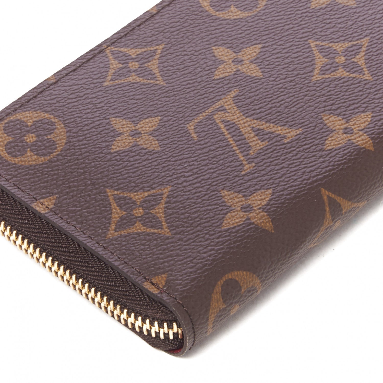 Louis Vuitton Monogram Clemence Wallet Fuchsia 5 of 7