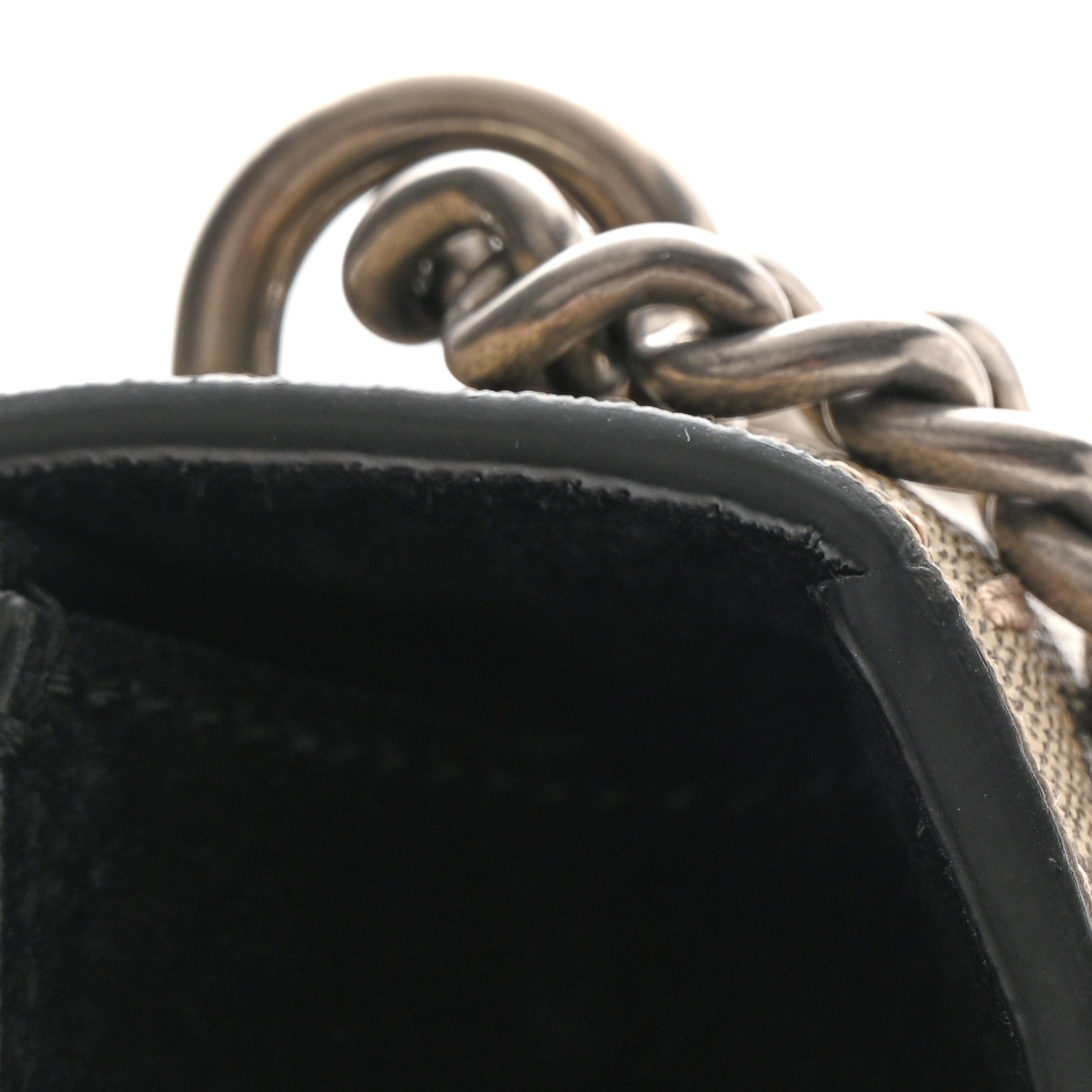 Gucci GG Supreme Monogram Mini Dionysus Shoulder Bag Black 12 of 12