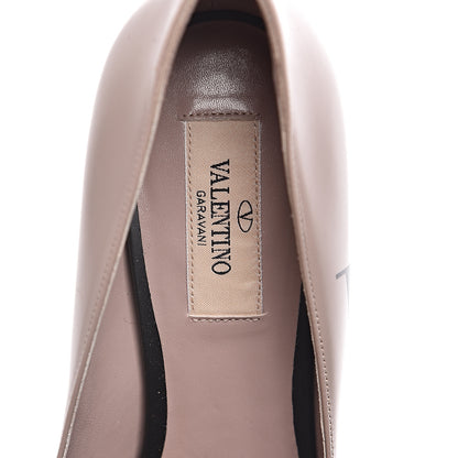Valentino Garavani Calfskin VLTN Pumps 37 Poudre 7 of 9