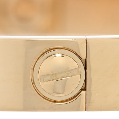 Cartier 18K Yellow Gold LOVE Bracelet 17 6 of 8
