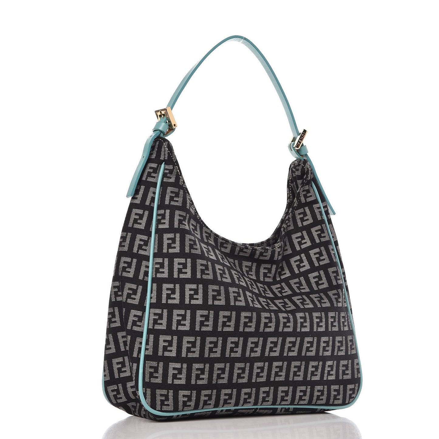 Zucchino Mini Hobo Black White Azzurro