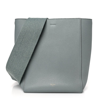 Celine Soft Grained Calfskin Small Sangle Bucket Bag Grey 1 of 9