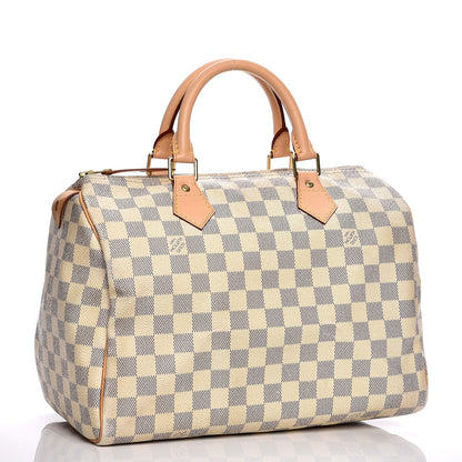 Louis Vuitton Damier Azur Speedy 30 3 of 11