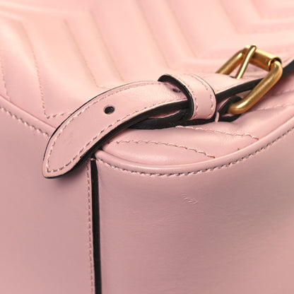 Gucci Calfskin Matelasse GG Marmont Dome Backpack Perfect Pink 12 of 12