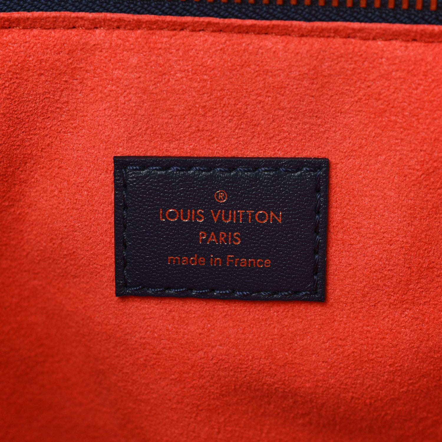 Louis Vuitton Lambskin Embossed Monogram LV Garden Coussin MM Navy Blue 5 of 8