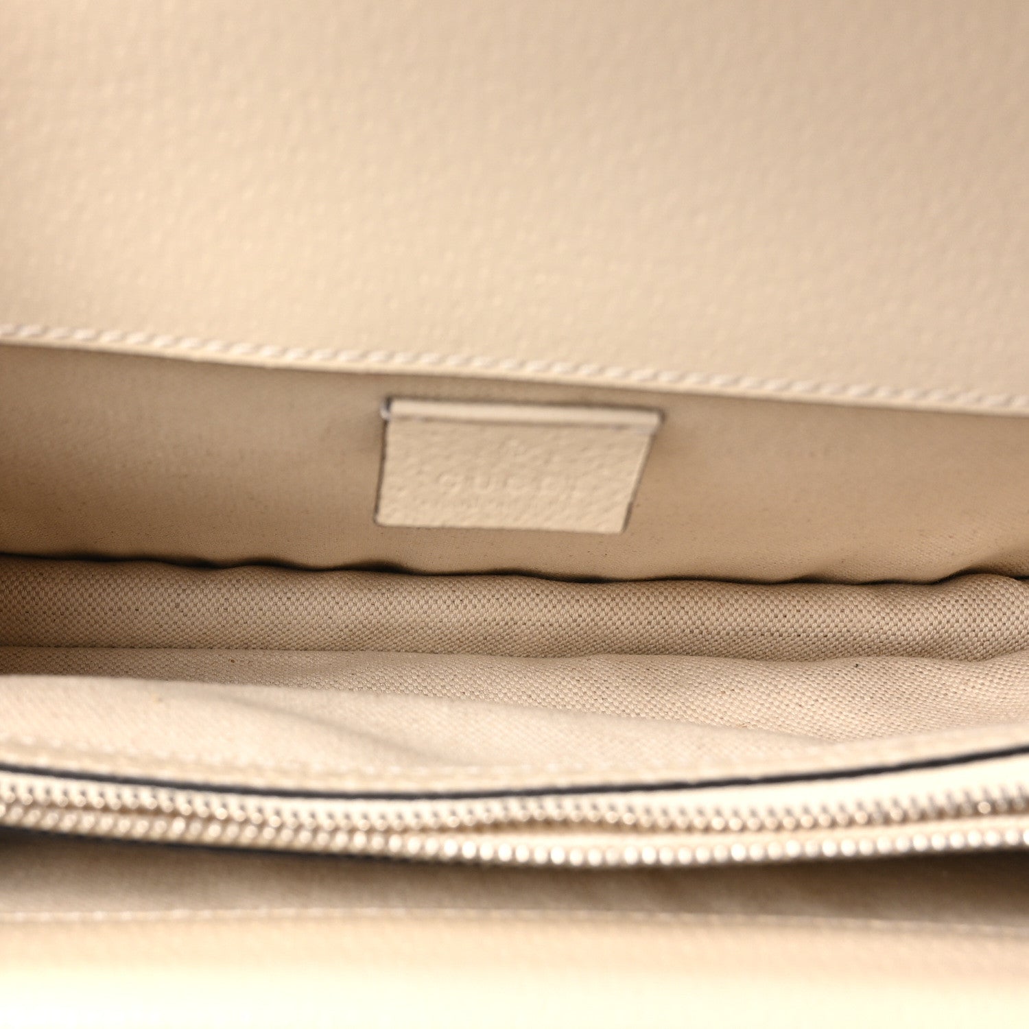 Gucci Textured Calfskin Crystal Small Dionysus Shoulder Bag Mystic White 5 of 10