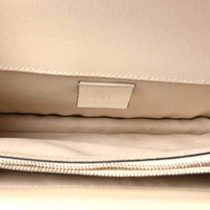 Gucci Textured Calfskin Crystal Small Dionysus Shoulder Bag Mystic White 5 of 10