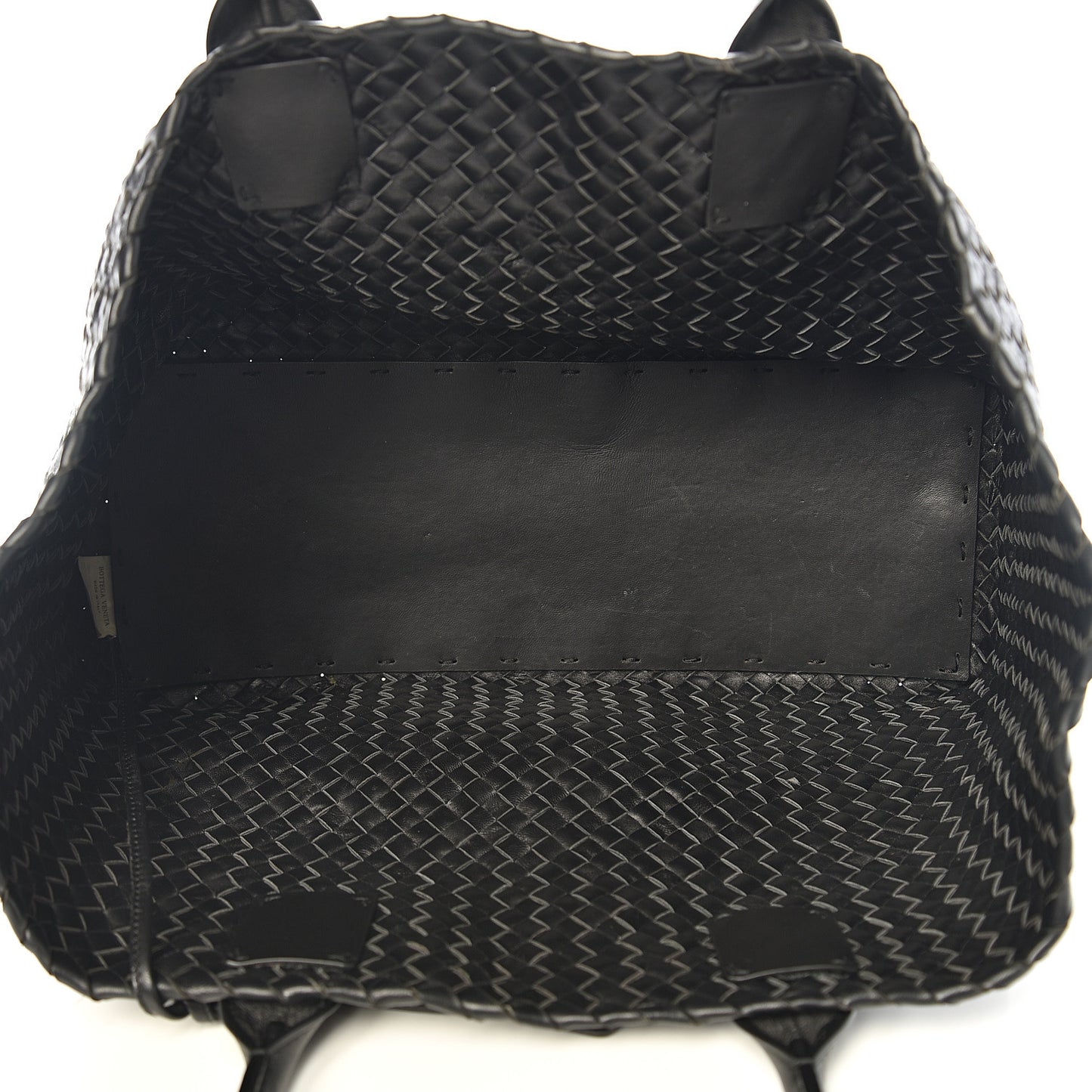 Nappa Intrecciato Medium Cabat Black