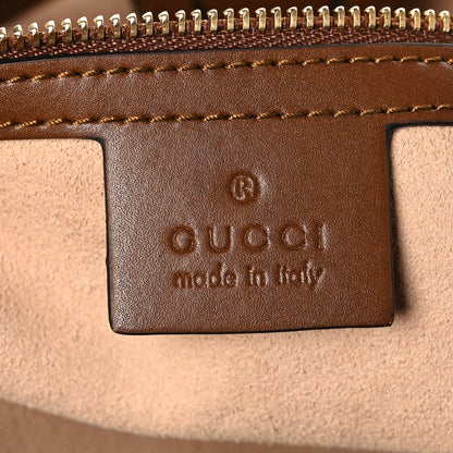 Gucci Soft GG Supreme Monogram Medium Crossbody Tote Beige Cuir 6 of 9