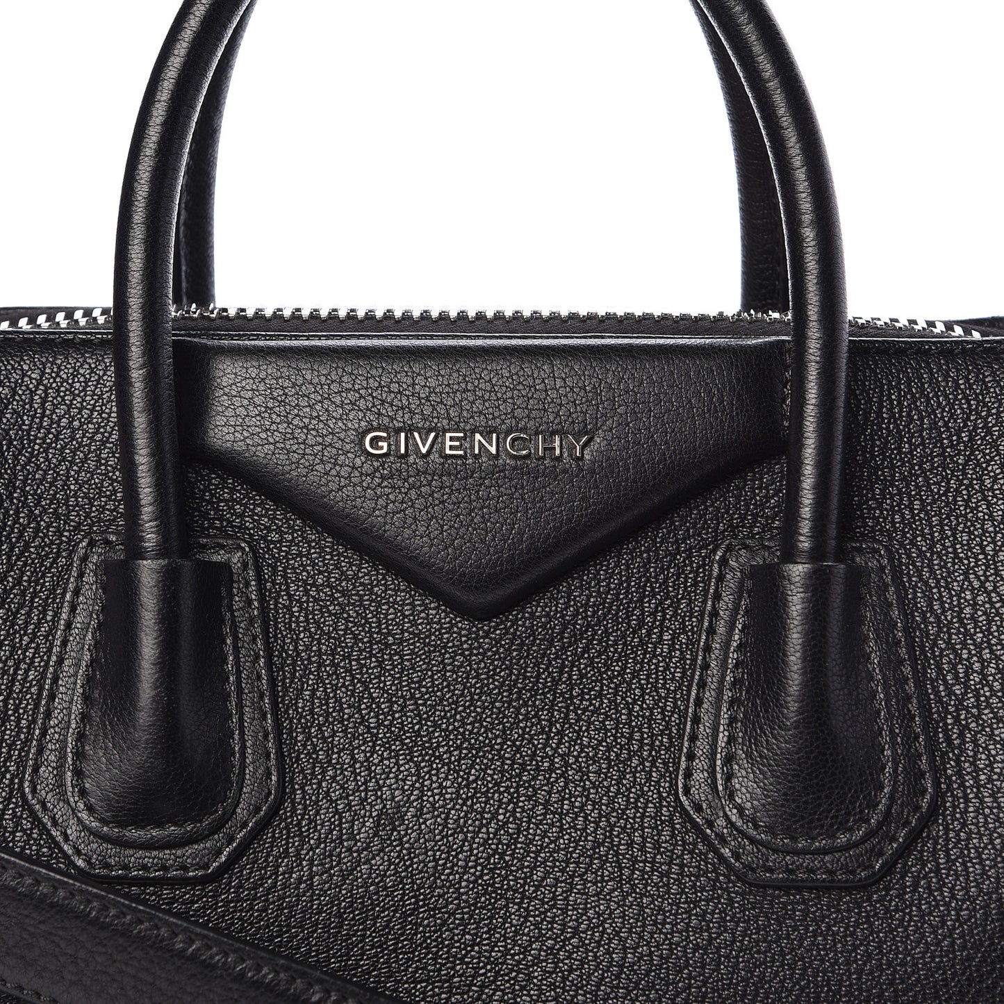 Sugar Goatskin Small Antigona Black
