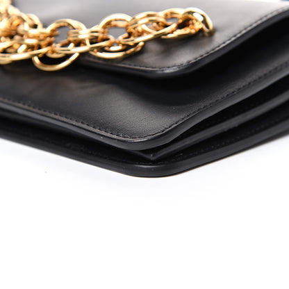 Chloe Smooth Calfskin Drew Bijou Clutch Black 10 of 10