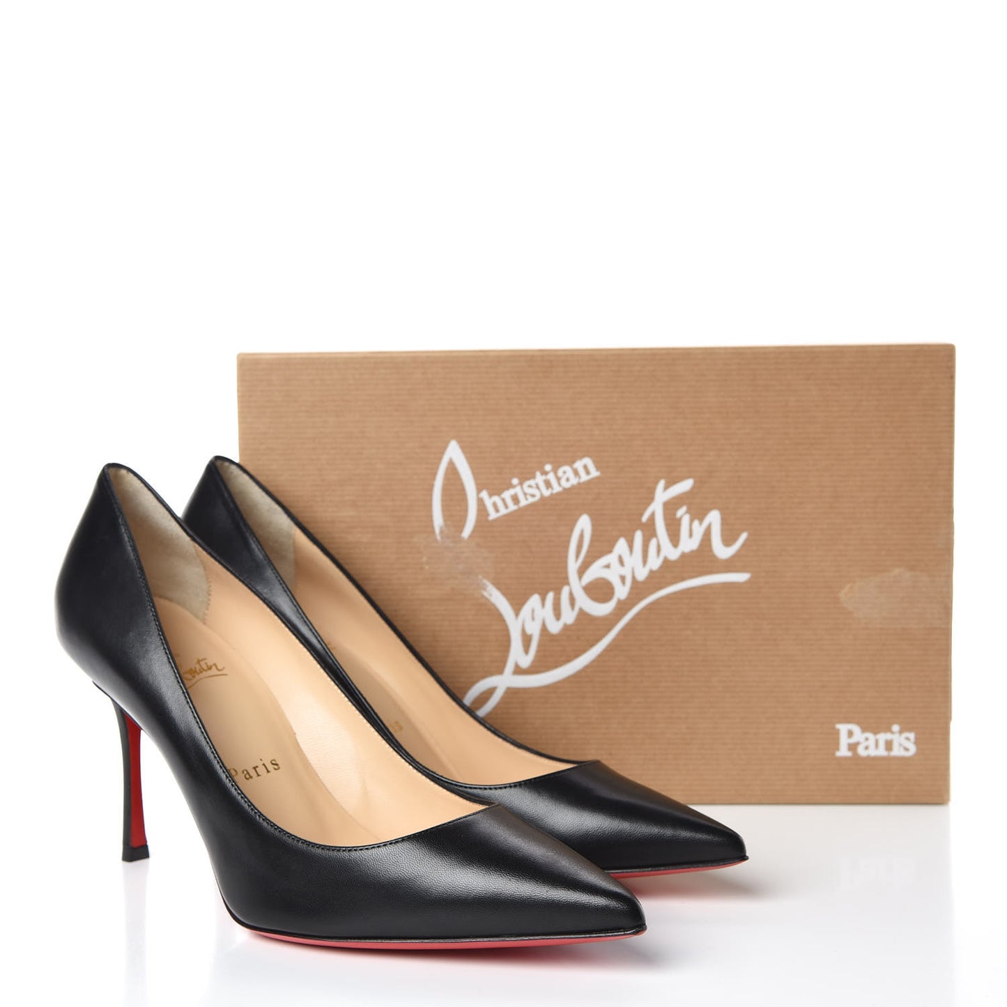 Nappa Decoltish 85 Pumps 37.5 Black