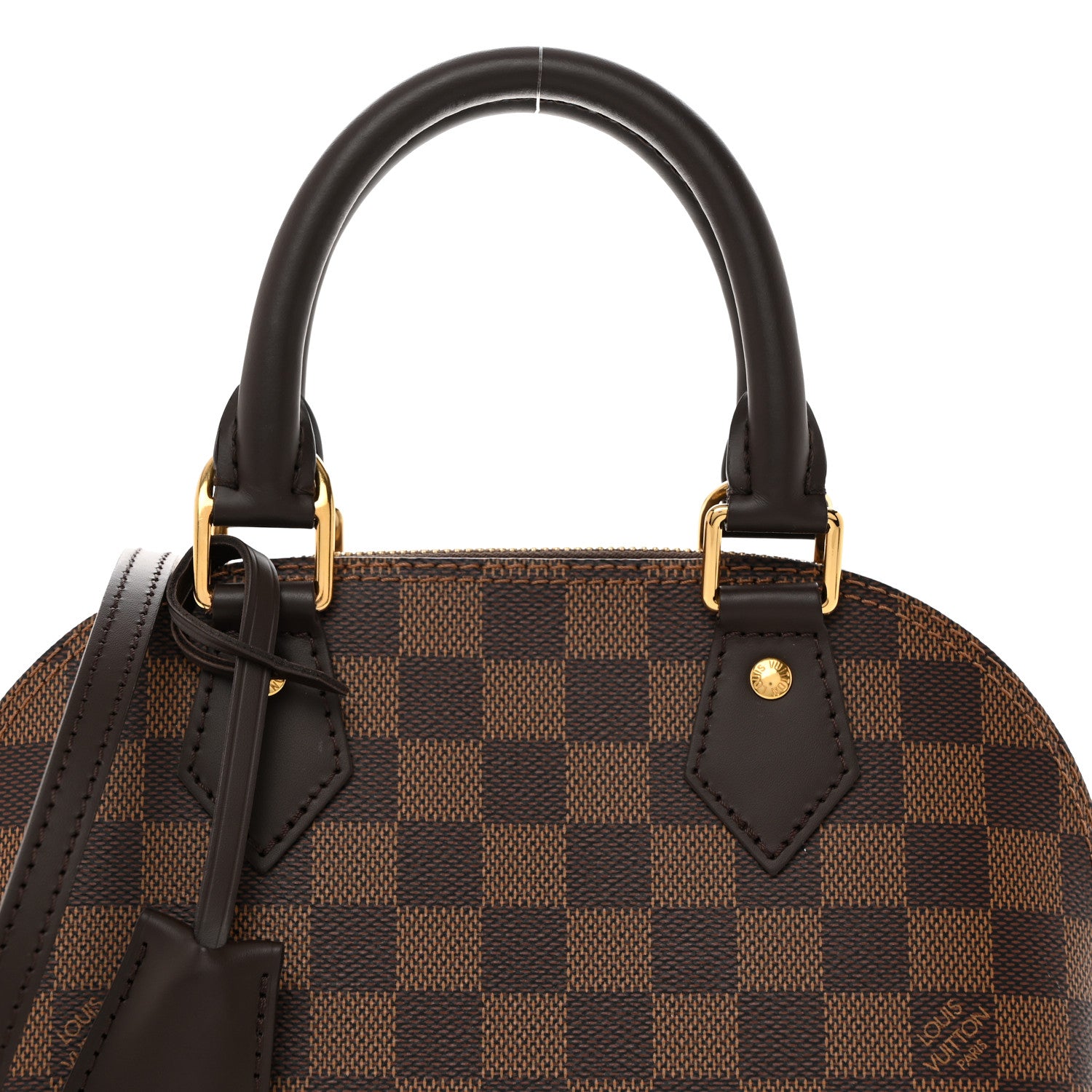 Louis Vuitton Damier Ebene Alma BB 7 of 9