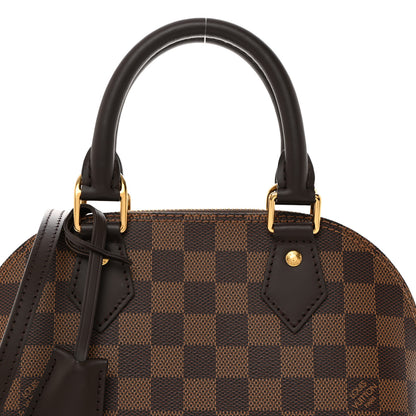 Louis Vuitton Damier Ebene Alma BB 7 of 9