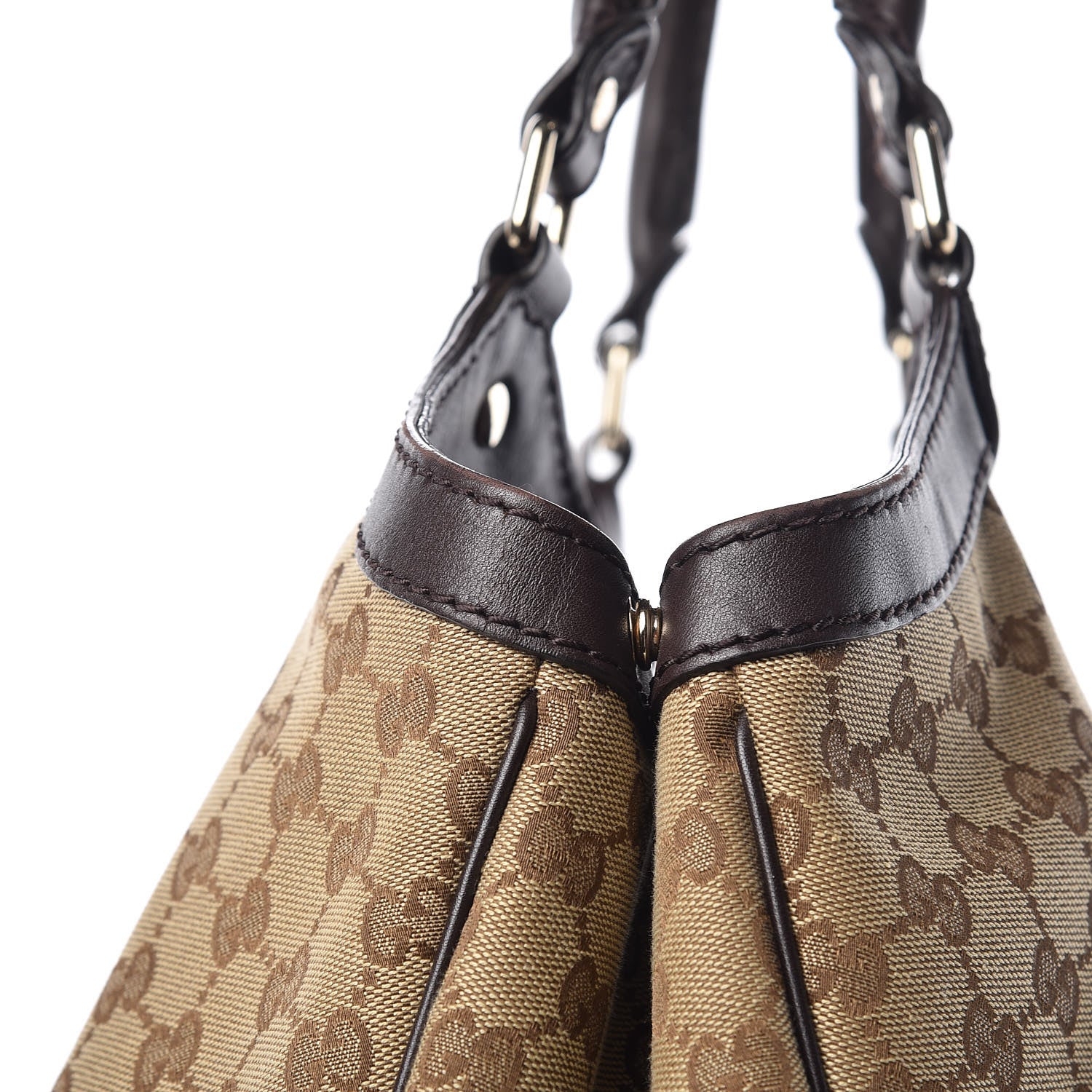 Gucci Monogram Large Sukey Tote Dark Brown 22 of 22