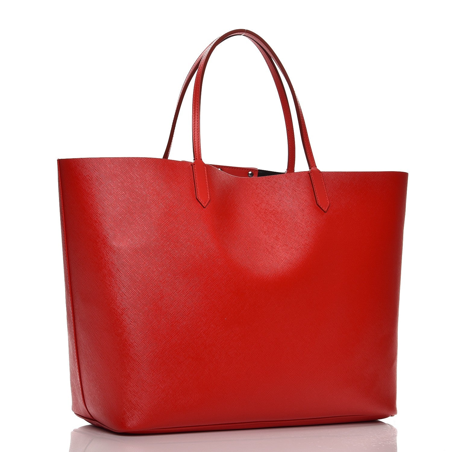 Givenchy Textured Coated Canvas Bambi Print Large Antigona Tote Red 3 of 9