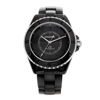 Chanel Stainless Steel Ceramic 38mm J12 Phantom Automatic Watch Black 1 of 4