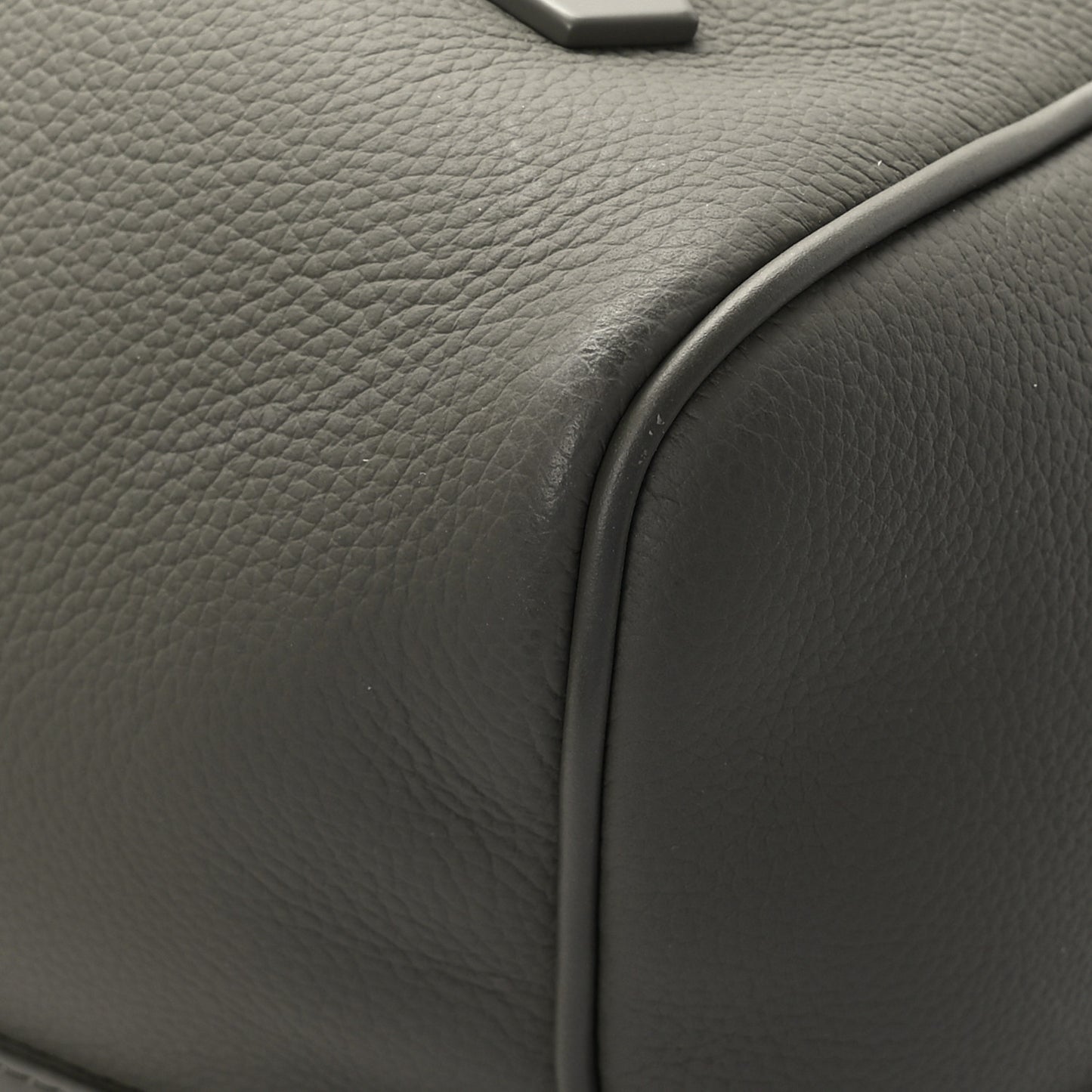 Grained Calfskin Aerogram Keepall Bandouliere 50 Khaki