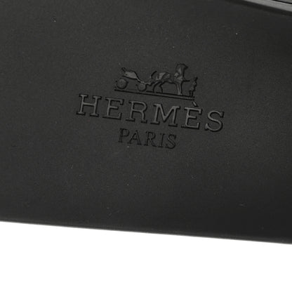 Hermes Rubber Aloha Sandals 36 Black 7 of 8