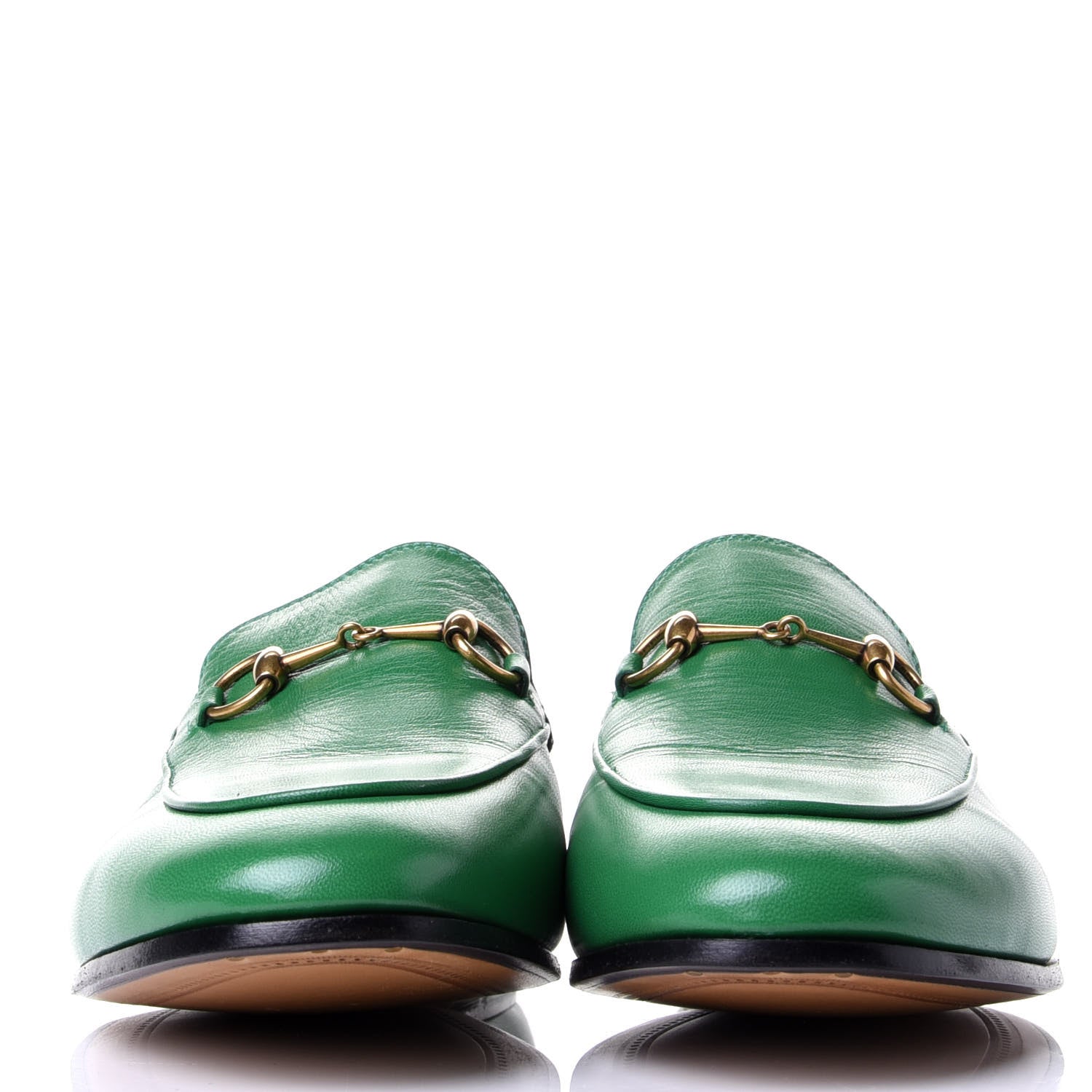 Gucci Malaga Kid Womens Jordaan Loafers 41 New Shamarock 4 of 20