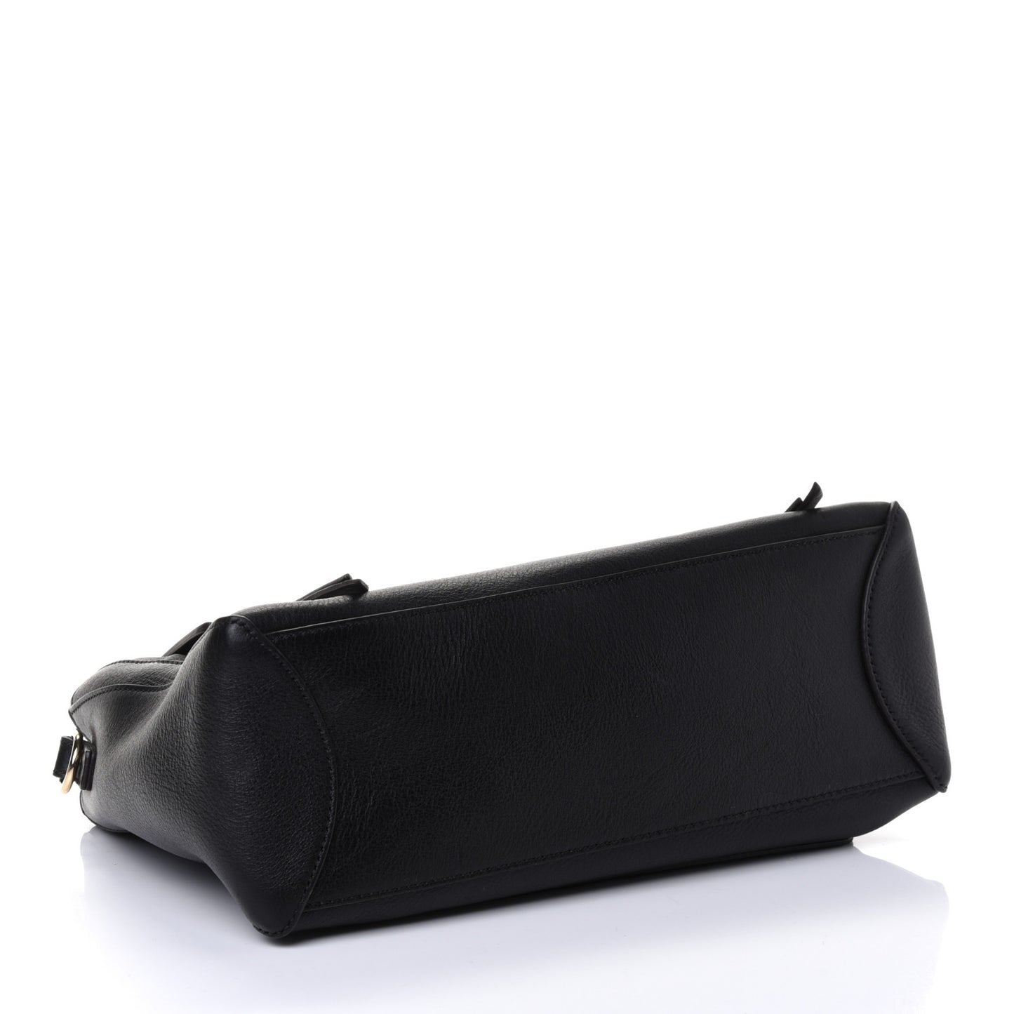 Calfskin Medium Faye Day Shoulder Bag Black