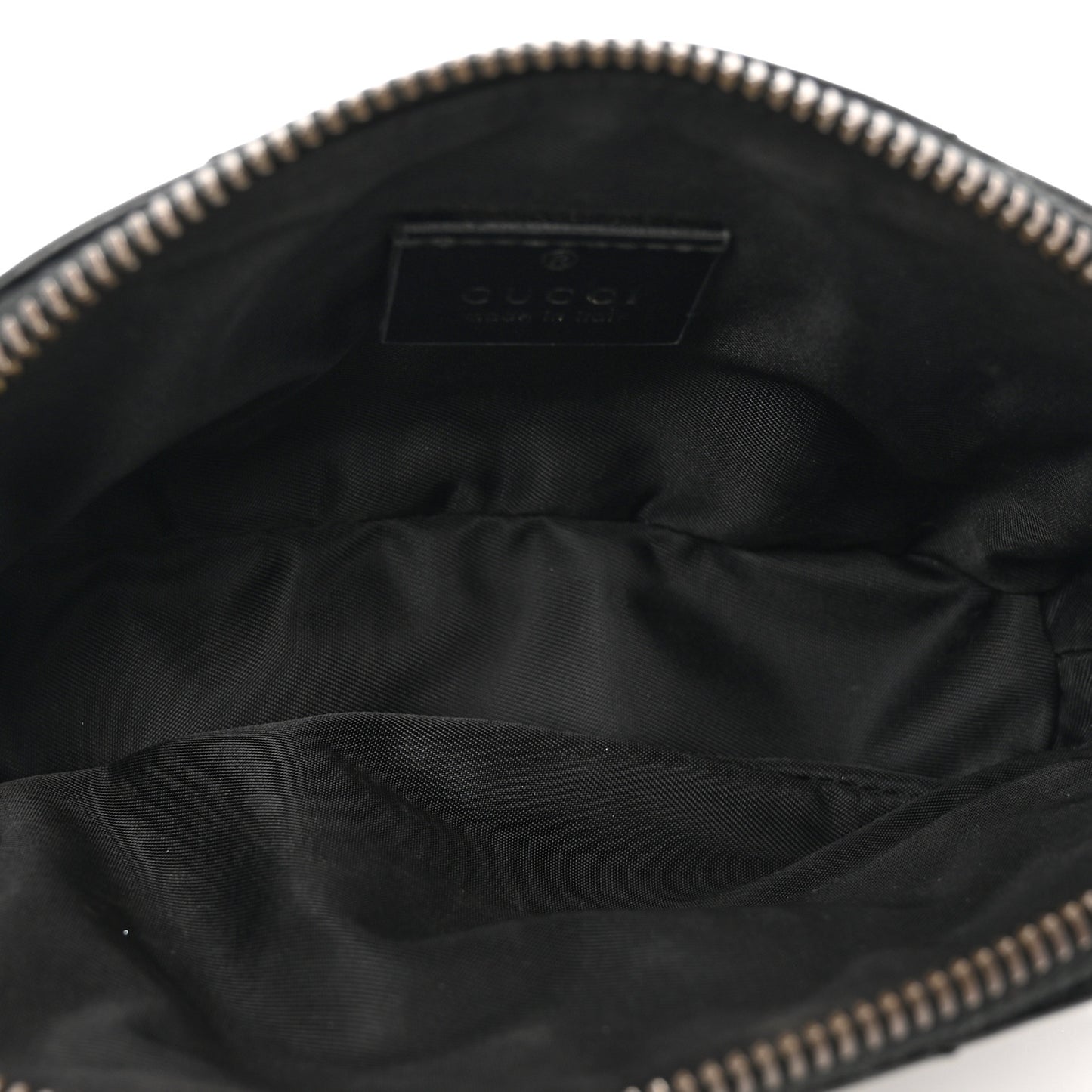 Calfskin Matelasse GG Marmont Pouch Cosmetic Case Black