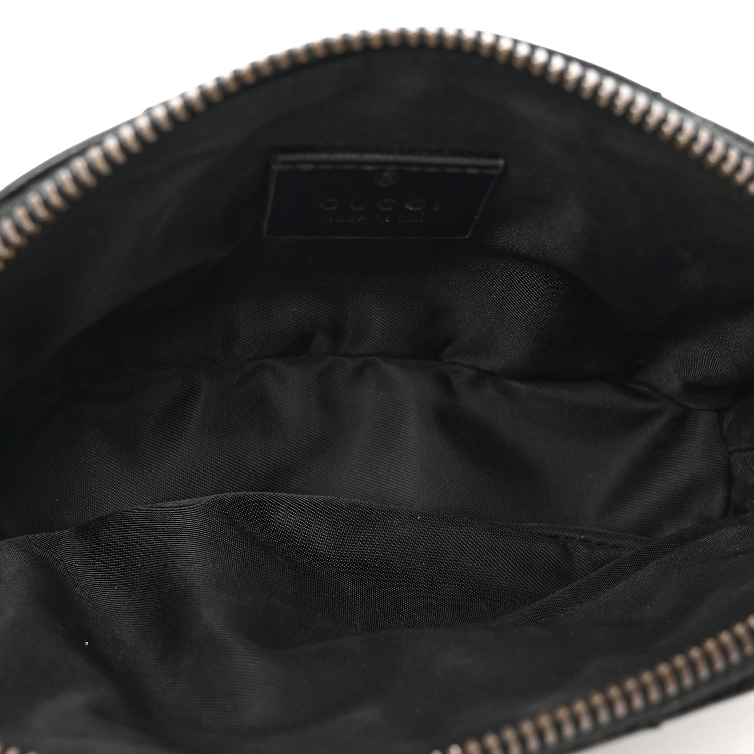 Gucci Calfskin Matelasse GG Marmont Pouch Cosmetic Case Black 5 of 8