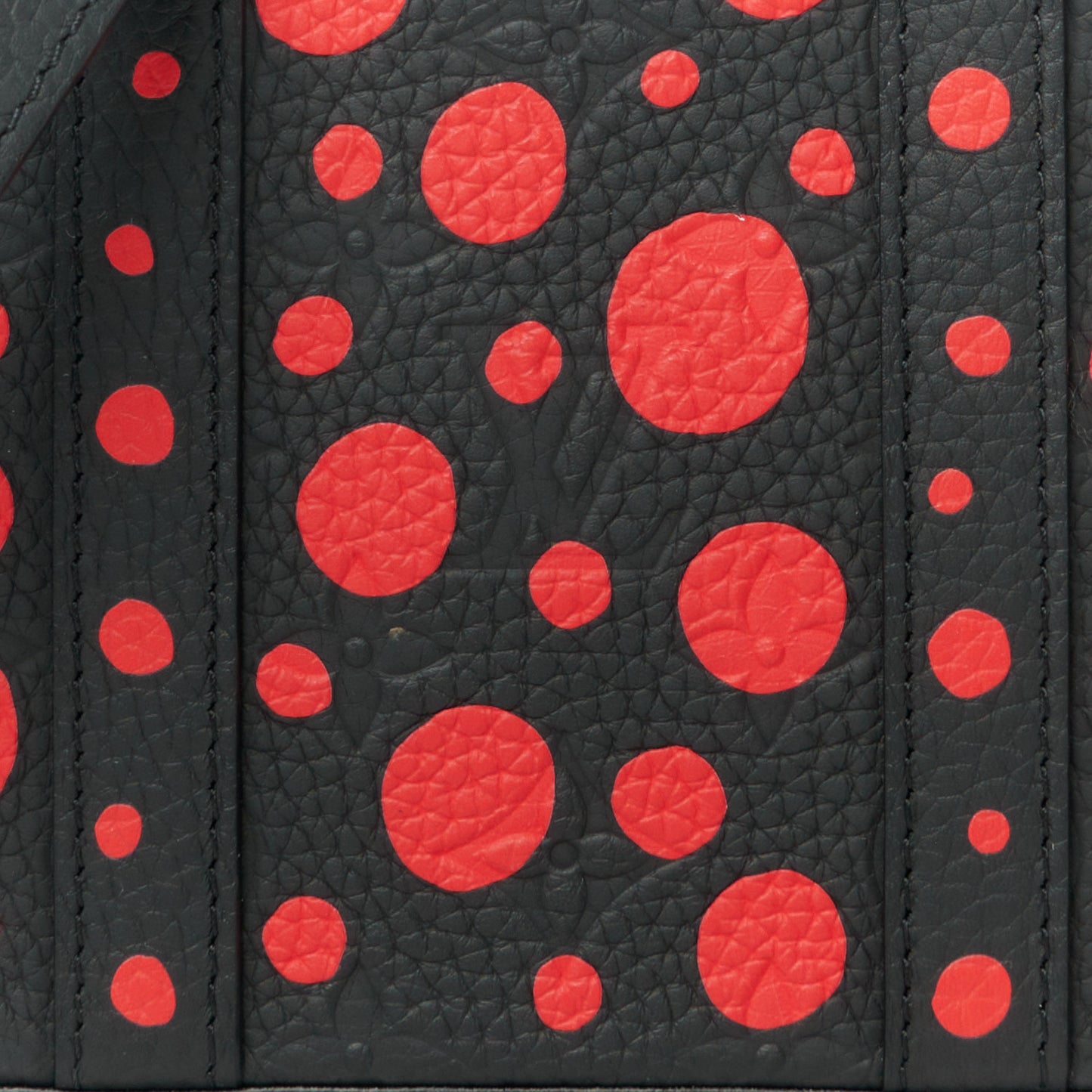 LV X YK Taurillon Monogram Soft Trunk Wallet Black Red