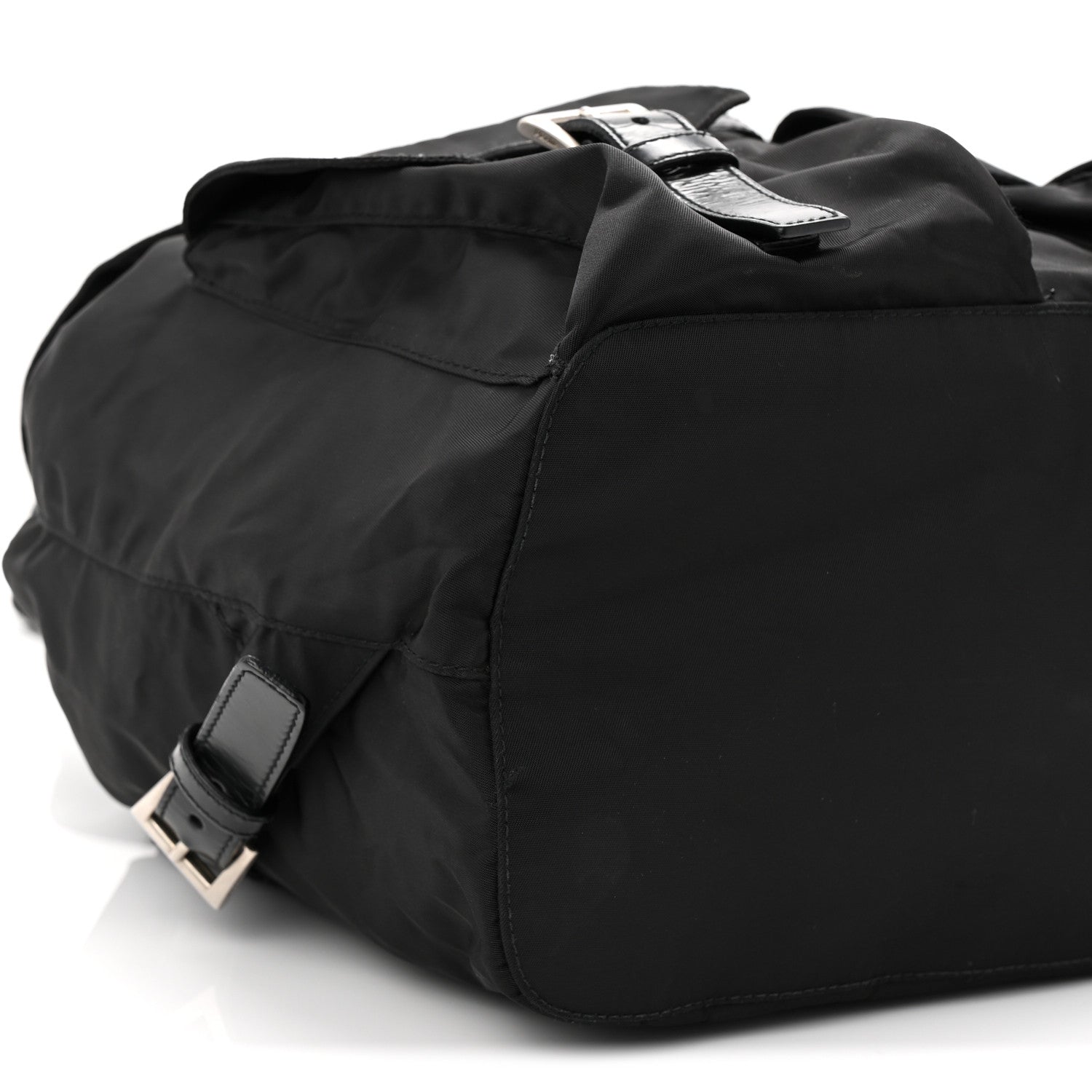 Prada Nylon Vela Medium Backpack Black 9 of 15
