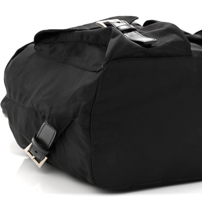 Prada Nylon Vela Medium Backpack Black 9 of 15