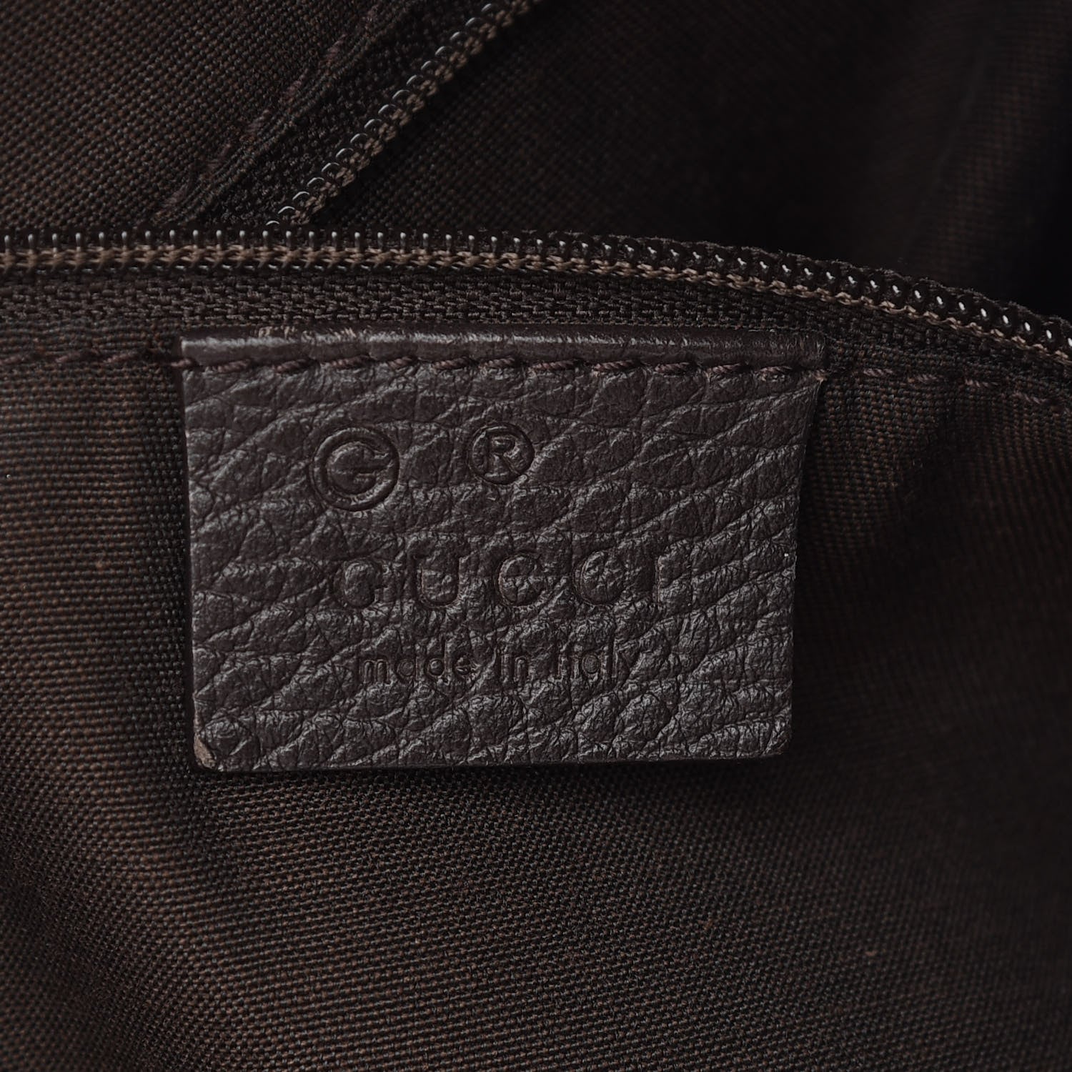 Gucci Calfskin Medium Abbey Shoulder Bag Dark Brown 6 of 10