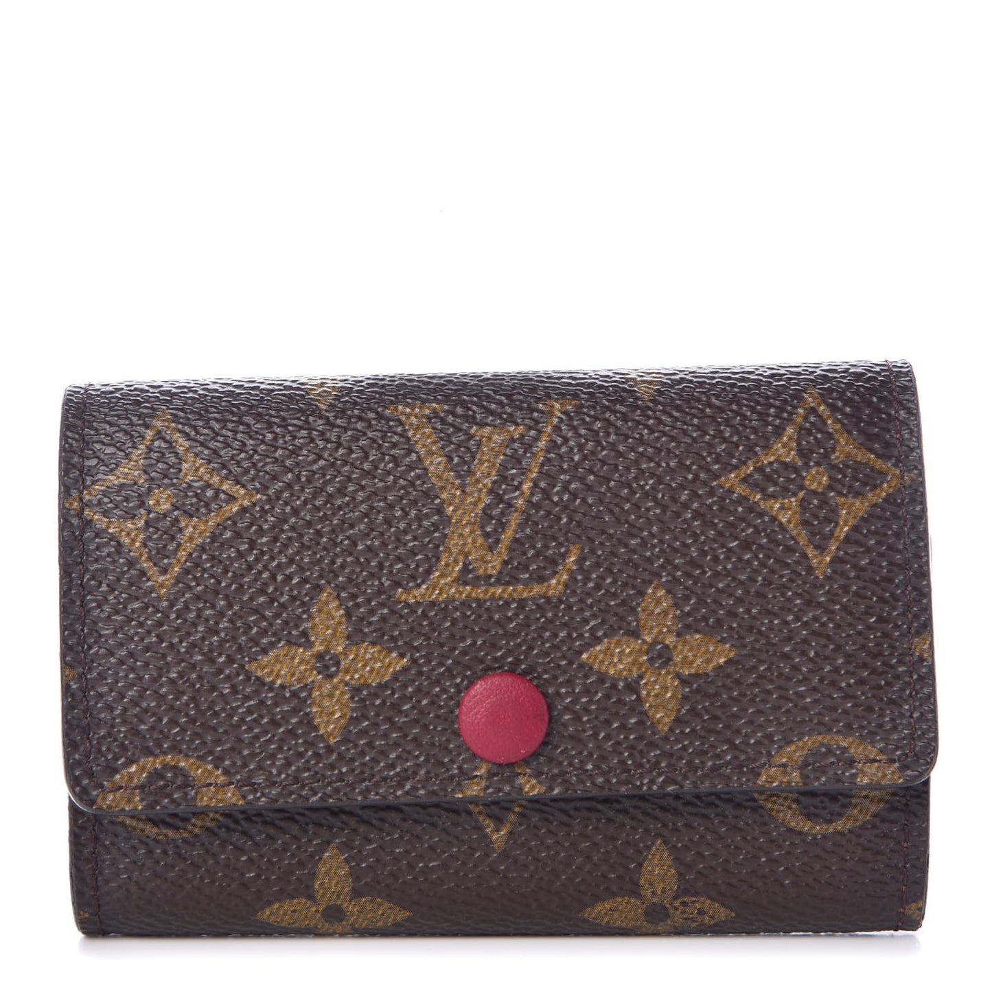 Monogram 6 Key Multicles Holder Fuchsia