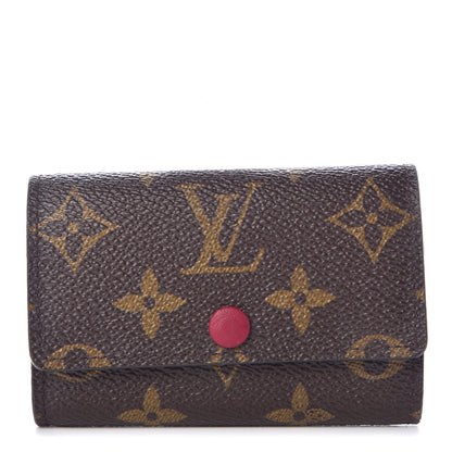 Louis Vuitton Monogram 6 Key Multicles Holder Fuchsia 1 of 7