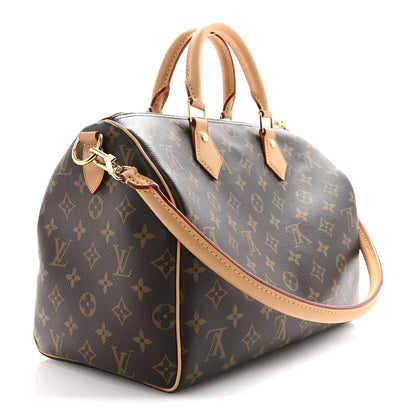 Louis Vuitton Monogram Speedy Soft Crafty 30 3 of 10