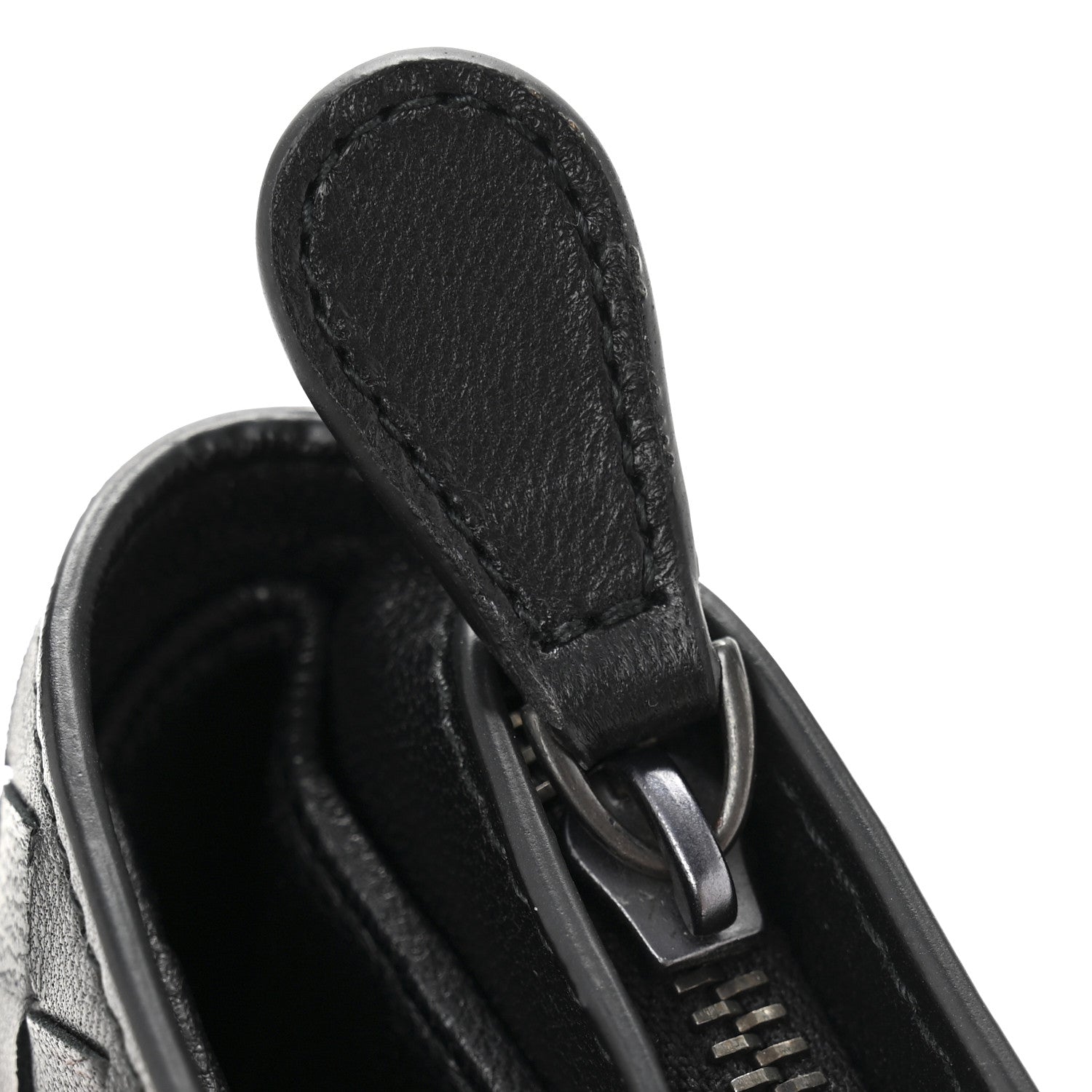 Bottega Veneta Nappa Intrecciato Snap Wallet Black 8 of 9