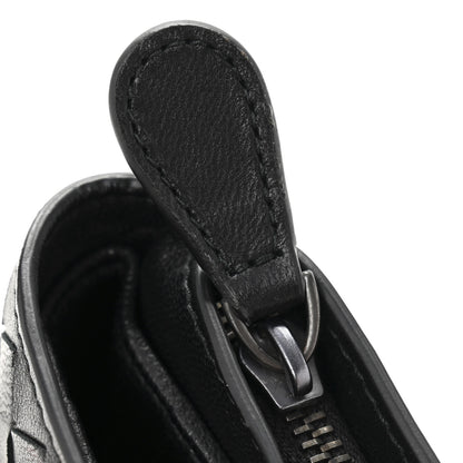 Bottega Veneta Nappa Intrecciato Snap Wallet Black 8 of 9