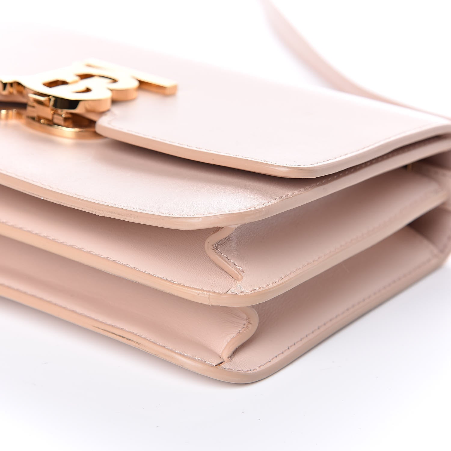 Burberry Calfskin Small TB Bag Rose Beige 8 of 13