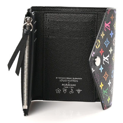 Louis Vuitton LV x TM Monogram Multicolor Victorine Wallet Black 5 of 8