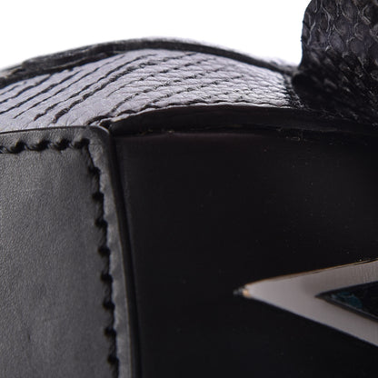 Burberry Snakeskin Pallas Helmet Bag Black 8 of 15