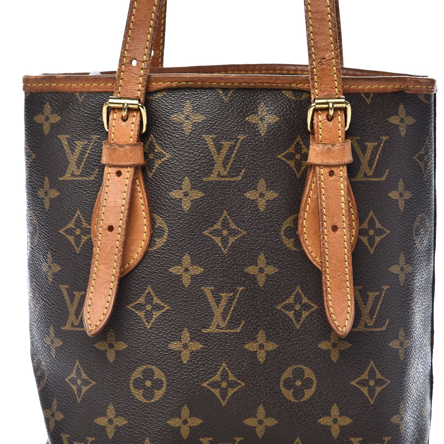 Louis Vuitton Monogram Petit Bucket 23 26 of 26