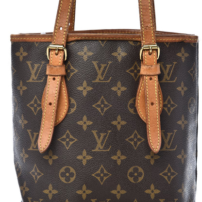 Louis Vuitton Monogram Petit Bucket 23 26 of 26