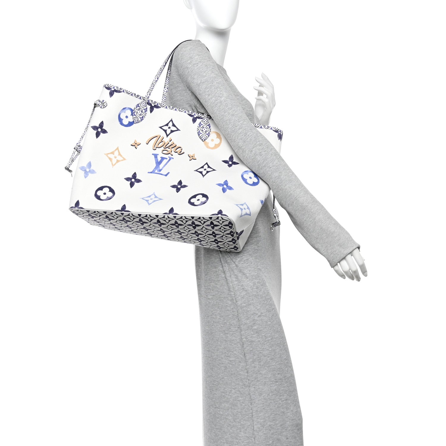 Louis Vuitton Monogram Canvas By The Pool Ibiza 2.0 Neverfull GM Blue 2 of 10
