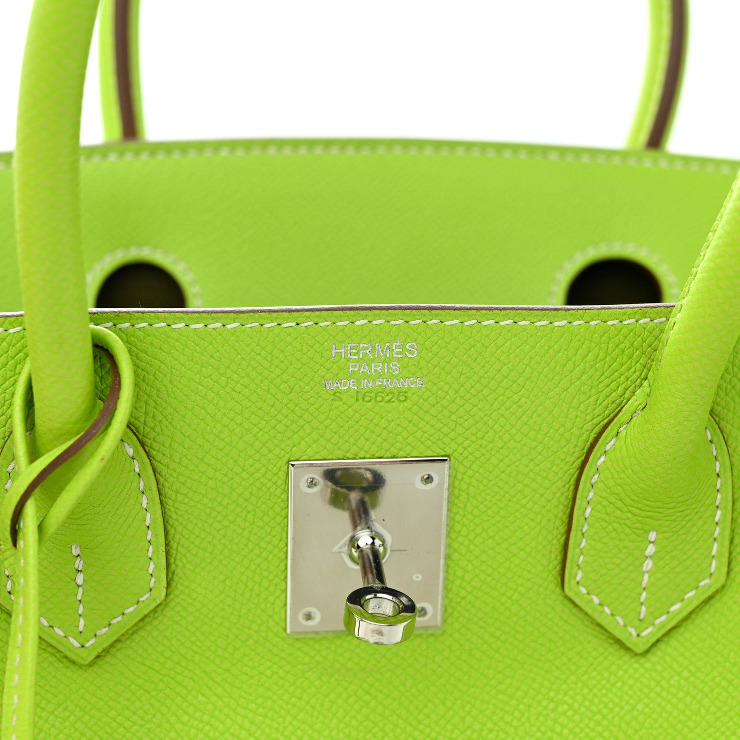 Hermes Epsom Candy Birkin 30 Kiwi Lichen 6 of 19