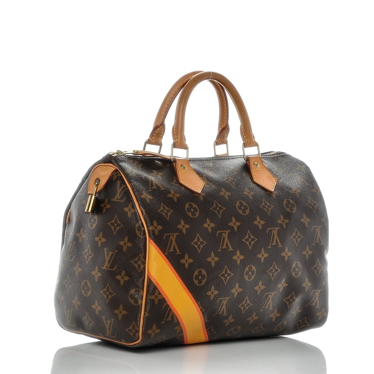Monogram My LV Heritage Speedy 30 Yellow Orange